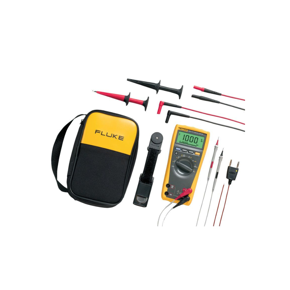 Fluke 179/EDA2 True RMS Digital Multimeter and Deluxe Accessory Combo Kit from Columbia Safety